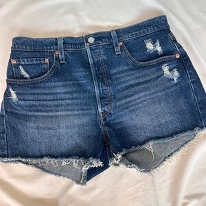 Levi’s 501 Cutoff Denim Shorts